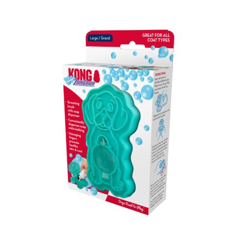 KONG ZOOM GROOM BUBBLES BRUSH LARGE
